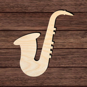 Saxophone 002 -  Shape Cutout
