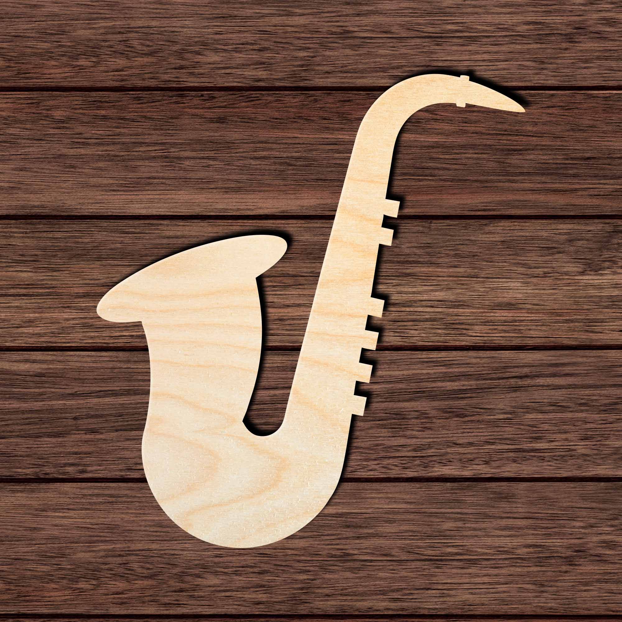 Saxophone 002 -  Shape Cutout