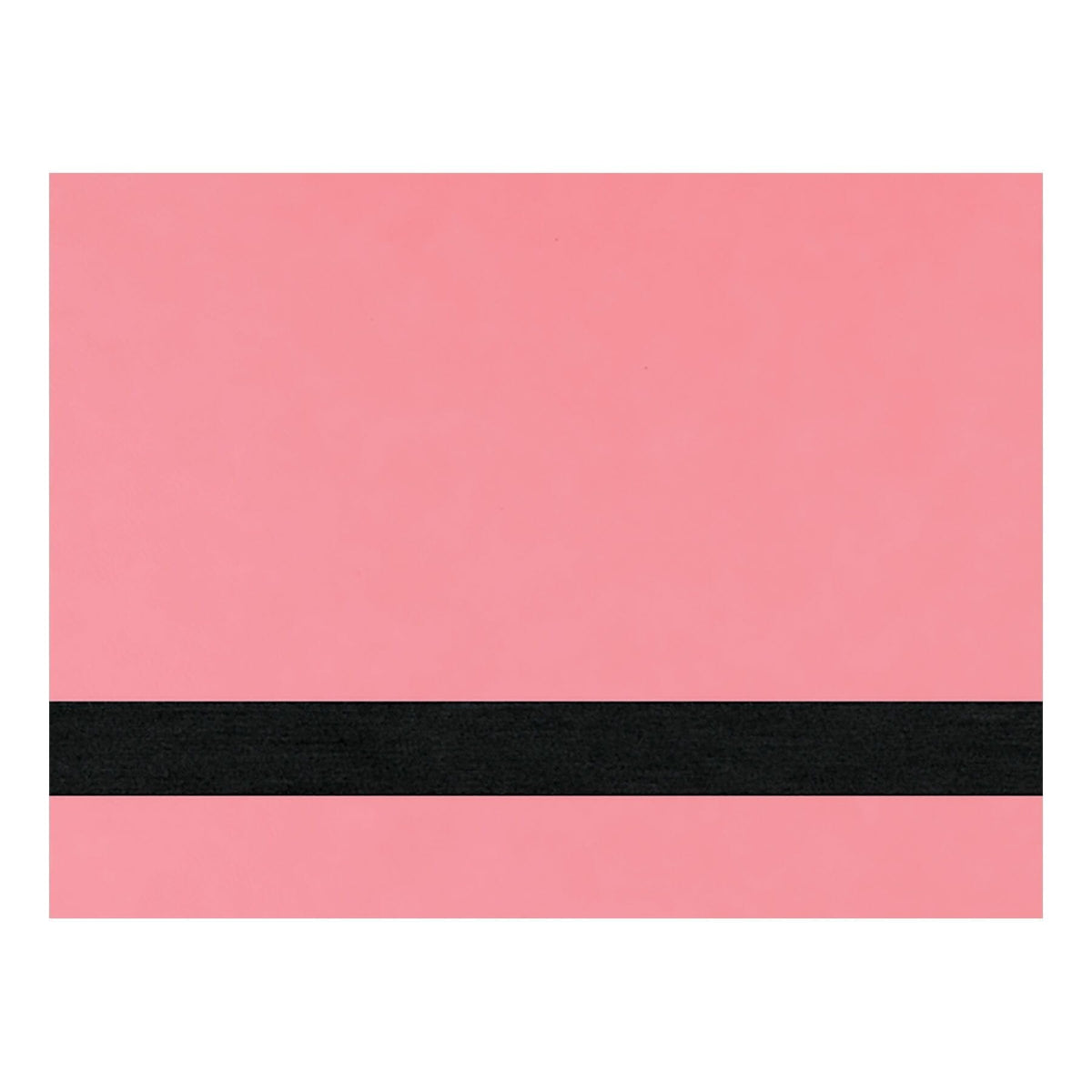 Sheet Stock w/Adhesive Backing, Laserable Leatherette, 12" x 18" Signature Cutouts Pink/Black 