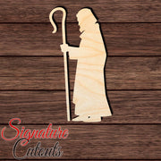 Shepherd 001 Shape Cutout in Wood Craft Shapes & Bases Signature Cutouts 