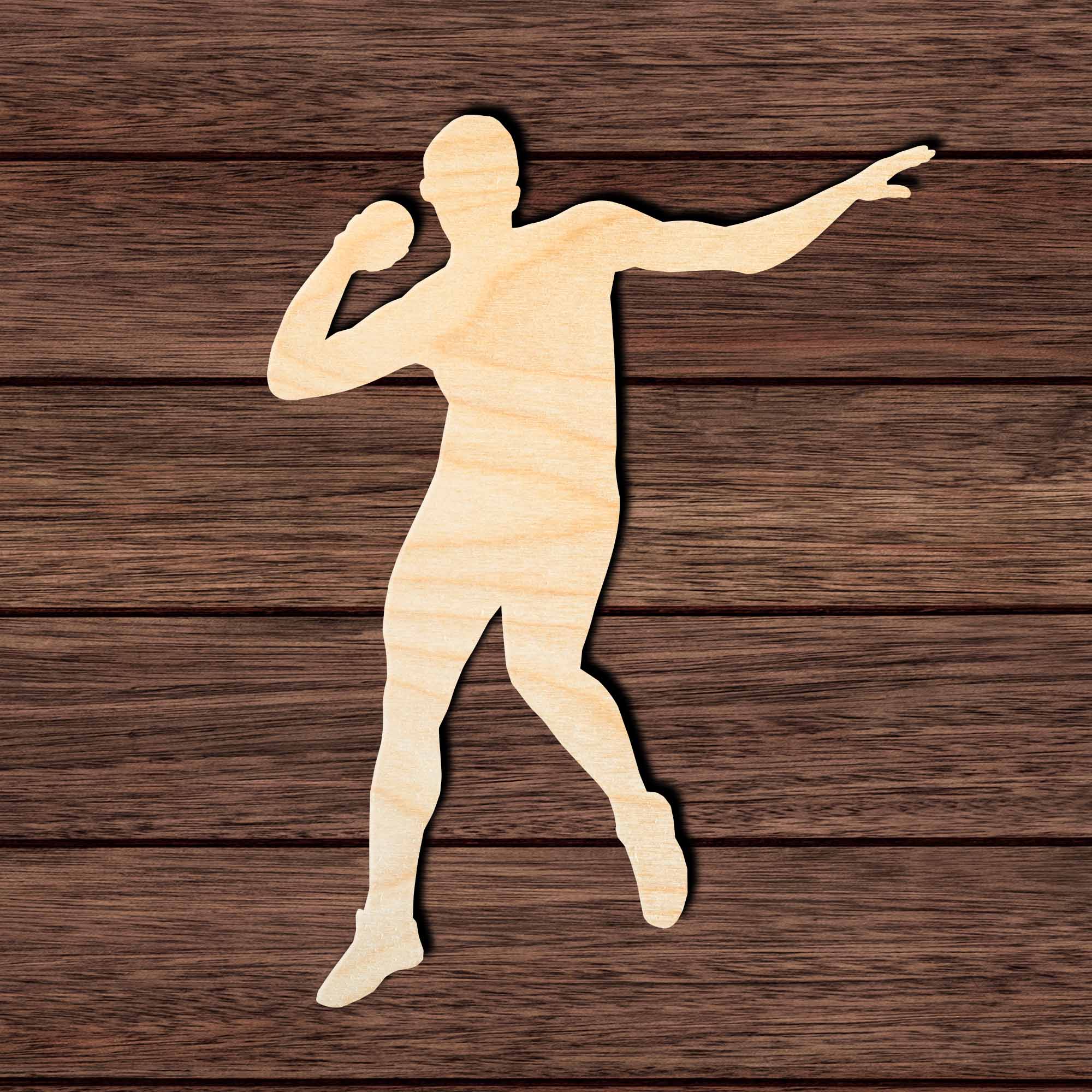 Shot Put 003 Shape Cutout Craft Shapes & Bases Signature Cutouts 