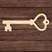 Skeleton Key 003 Shape Cutout Craft Shapes & Bases Signature Cutouts 