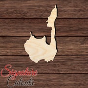 South Caicos Shape Cutout Craft Shapes & Bases Signature Cutouts 