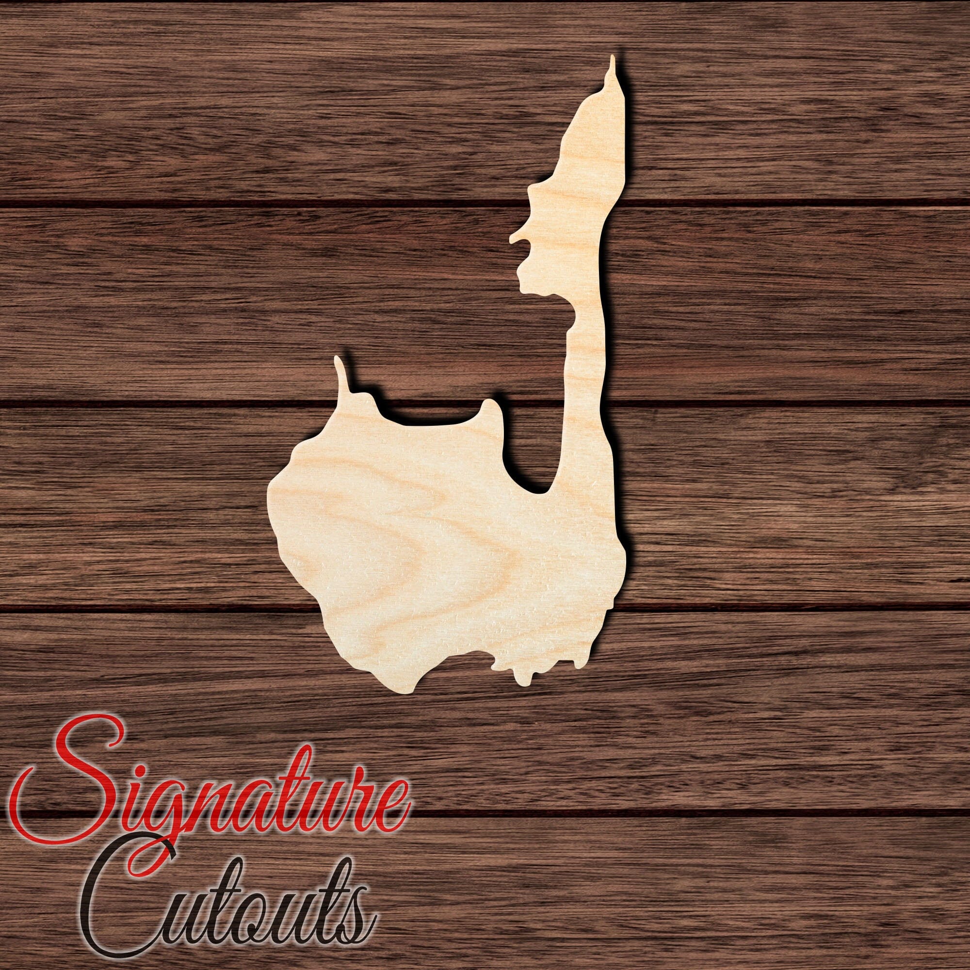South Caicos Shape Cutout Craft Shapes & Bases Signature Cutouts 