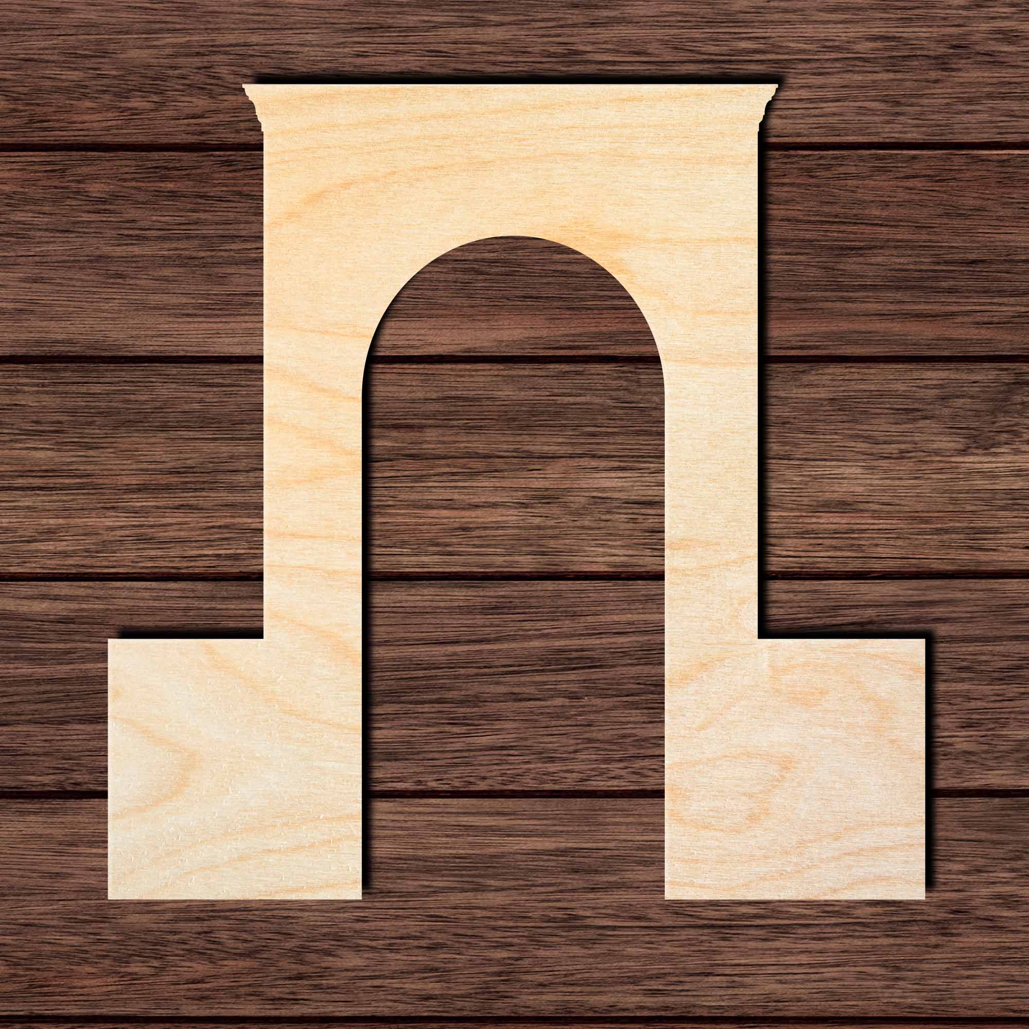 Spanish Colonial Arch 001 -  Shape Cutout