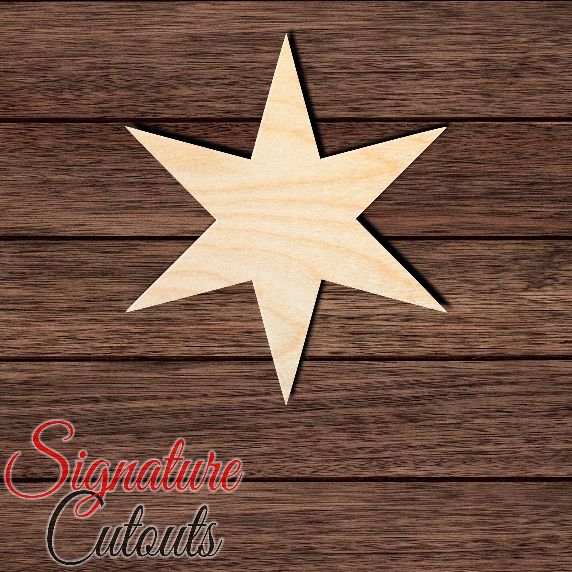 Star 020 Shape Cutout Craft Shapes & Bases Signature Cutouts 