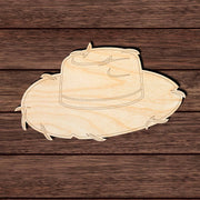 Straw Hat 002 Paint by Line -  Shape Cutout