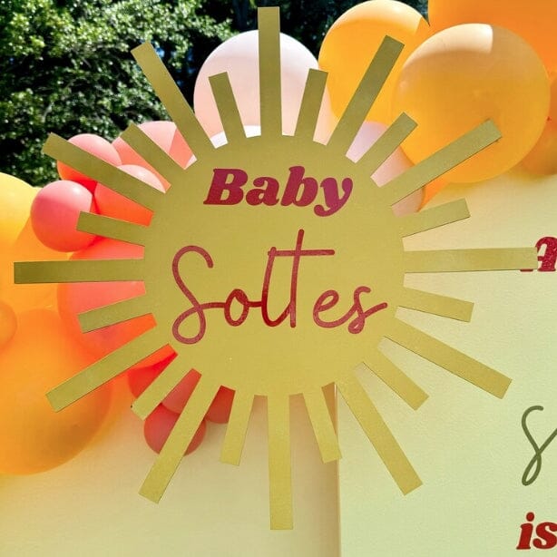 Sun 003 Shape Cutout Craft Shapes & Bases Signature Cutouts 