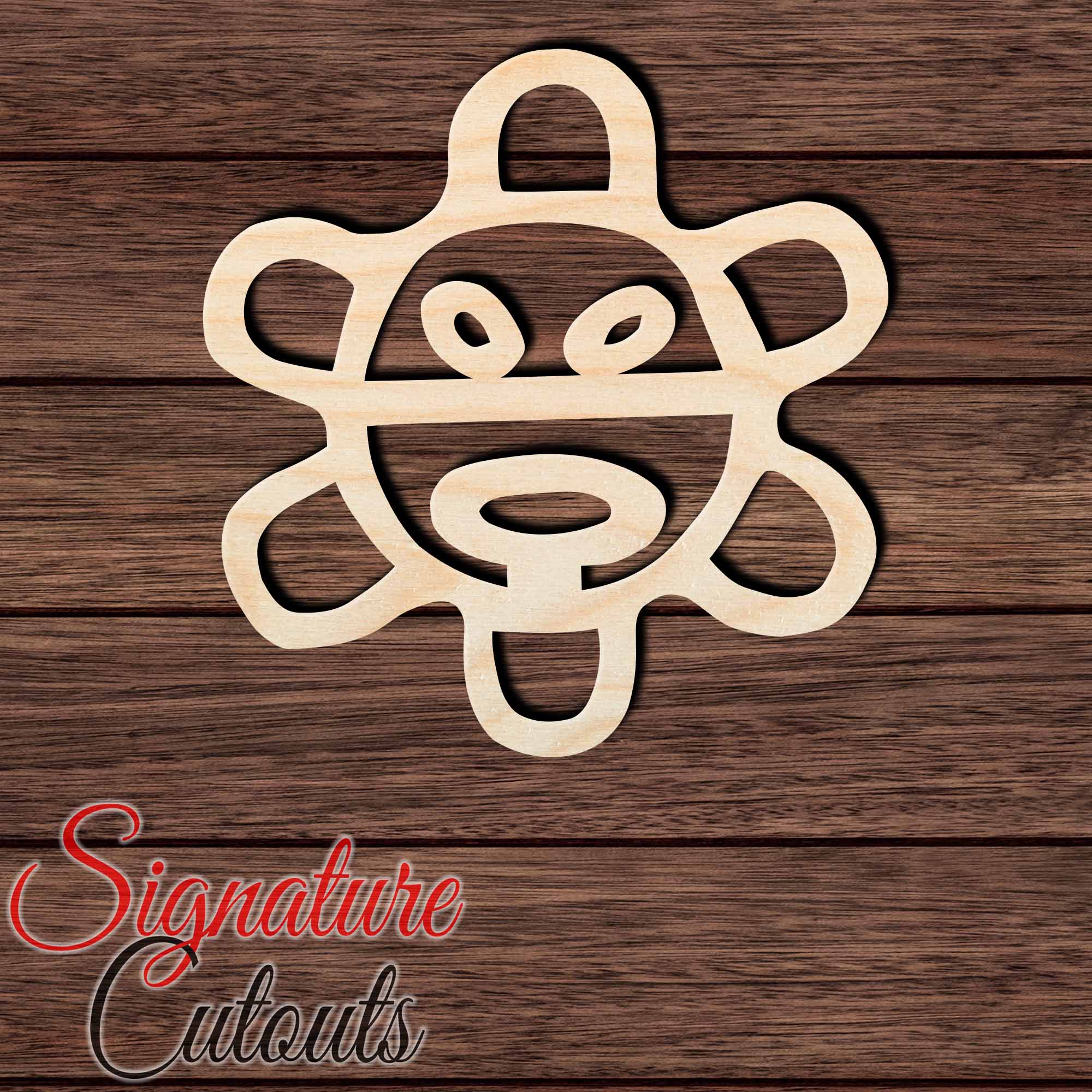 Taino Sun 003 -  Shape Cutout