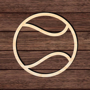 Tennis Ball 001 Shape Cutout