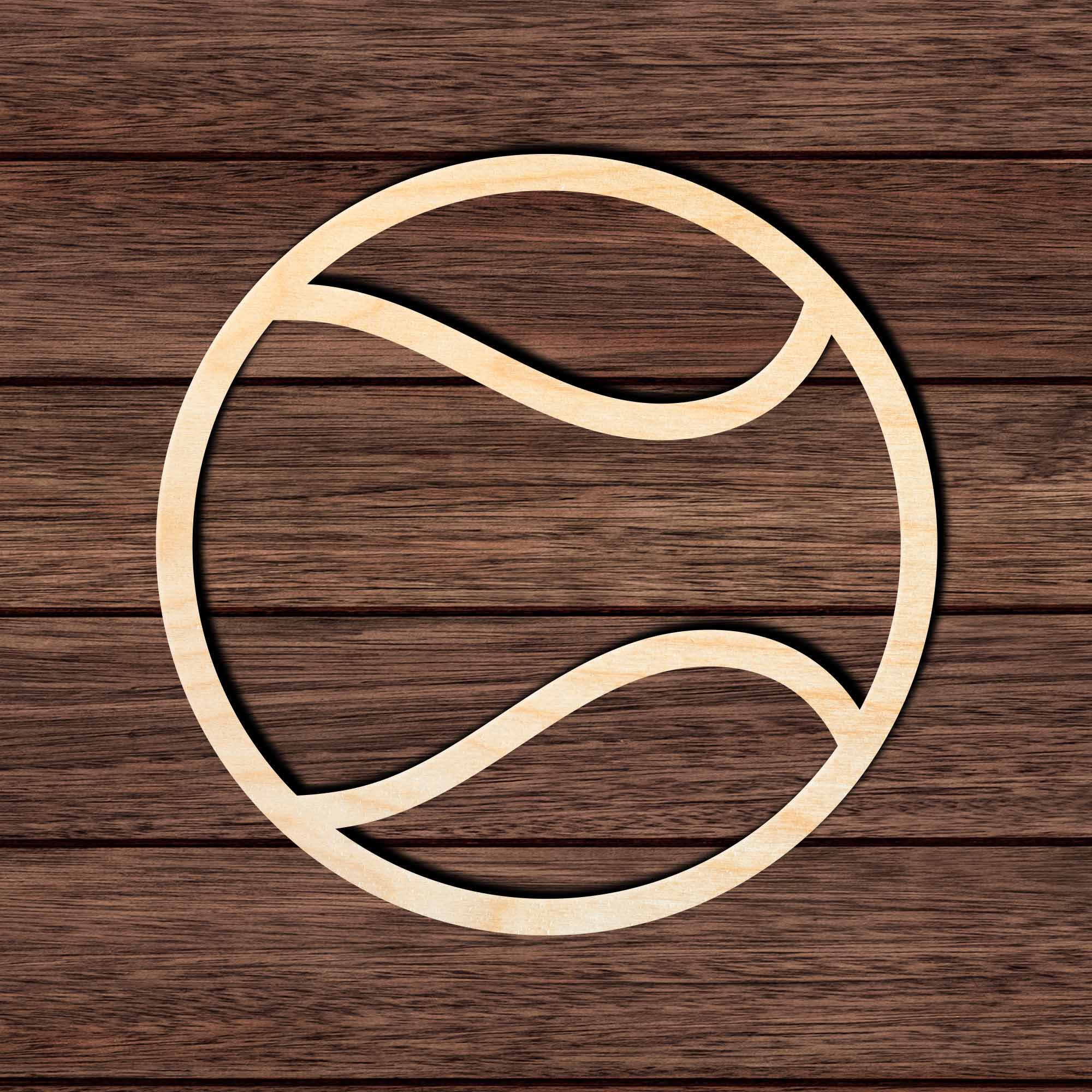 Tennis Ball 001 Shape Cutout