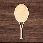 Tennis Racket 001 Shape Cutout