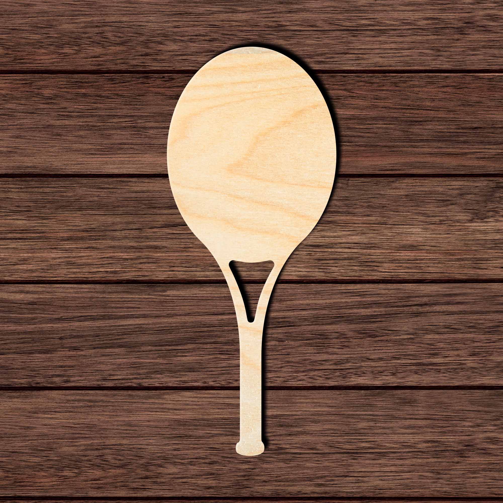 Tennis Racket 001 Shape Cutout