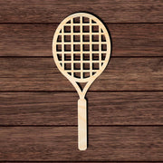 Tennis Racket 002 Shape Cutout