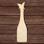 Tropical Chamapange Bottle -  Shape Cutout