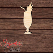 Tropical Drink 001 -  Shape Cutout