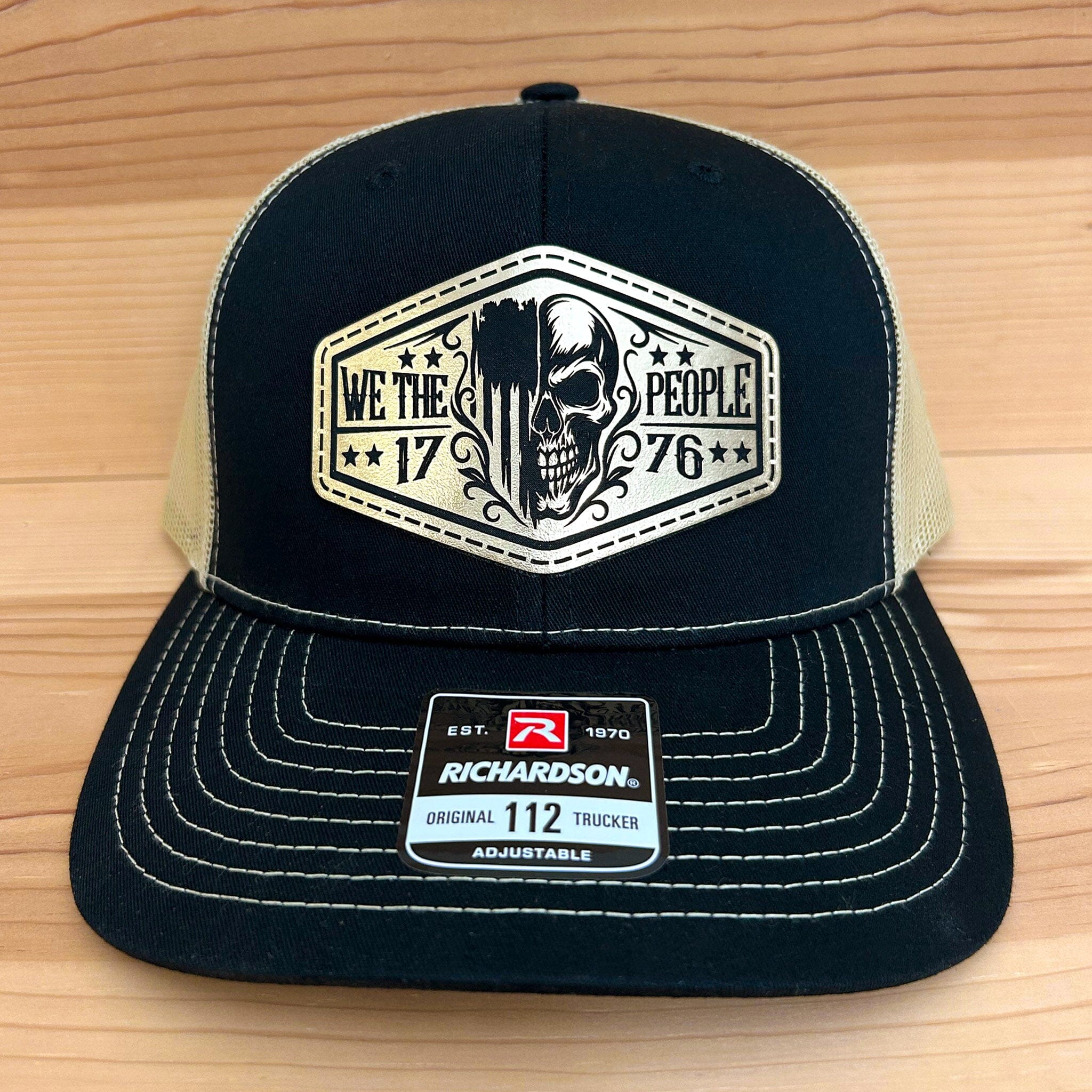 "We the People" Acrylic Patch Hat Signature Custom Works 
