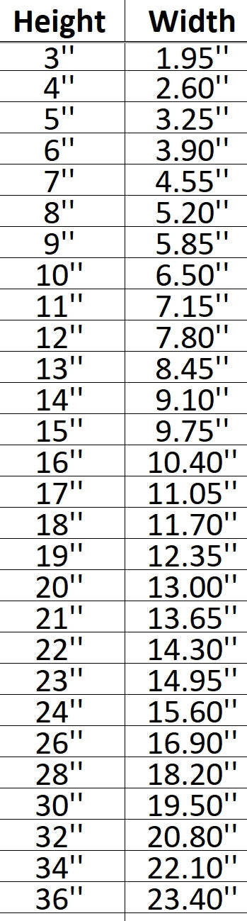 Abraham Lincoln 001 Shape Cutout in Wood, Acrylic or Acrylic Mirror - Signature Cutouts