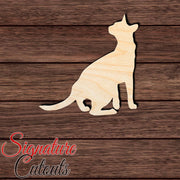 Abyssinian Cat 002 Shape Cutout in Wood, Acrylic or Acrylic Mirror - Signature Cutouts