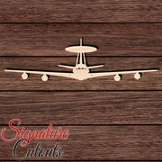Air Force E3 AWAC Shape Cutout in Wood, Acrylic or Acrylic Mirror - Signature Cutouts