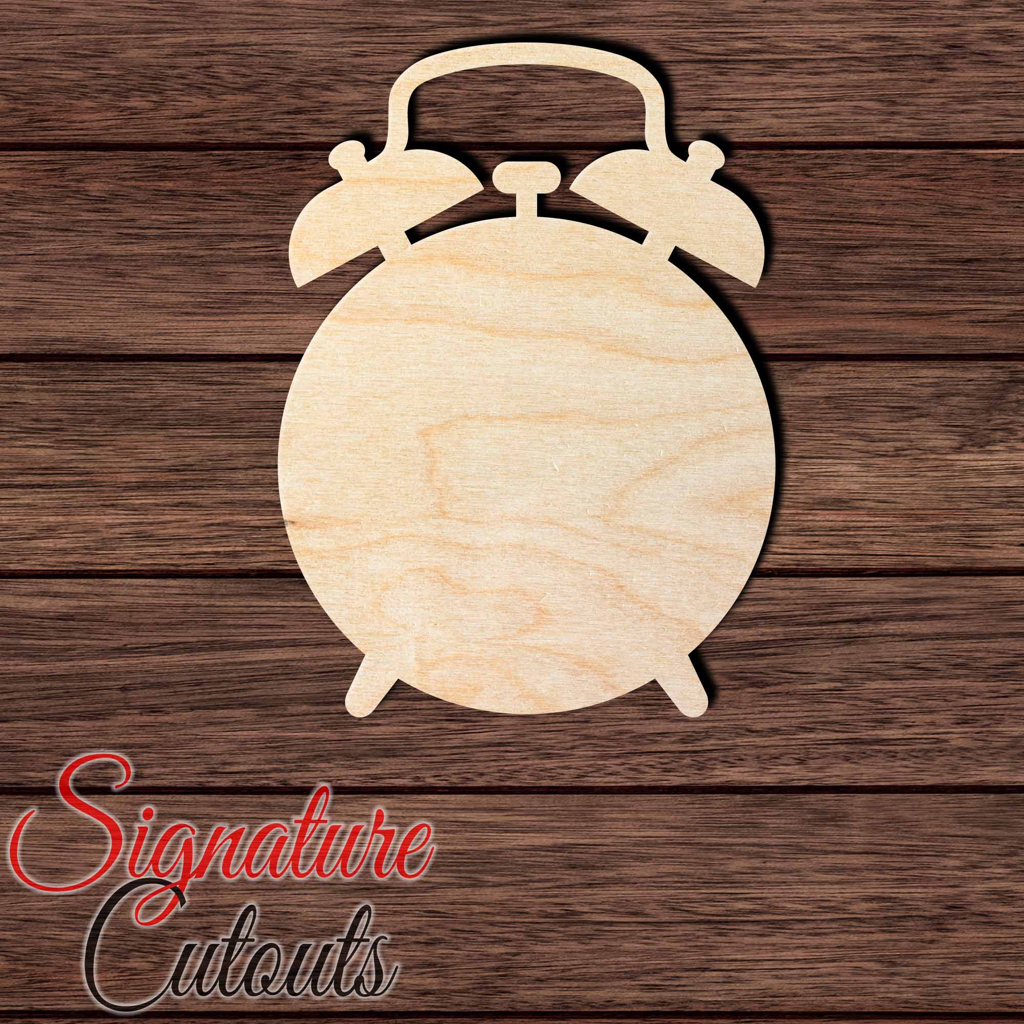 Alarm Clock 002 Shape Cutout – Signature Custom Works