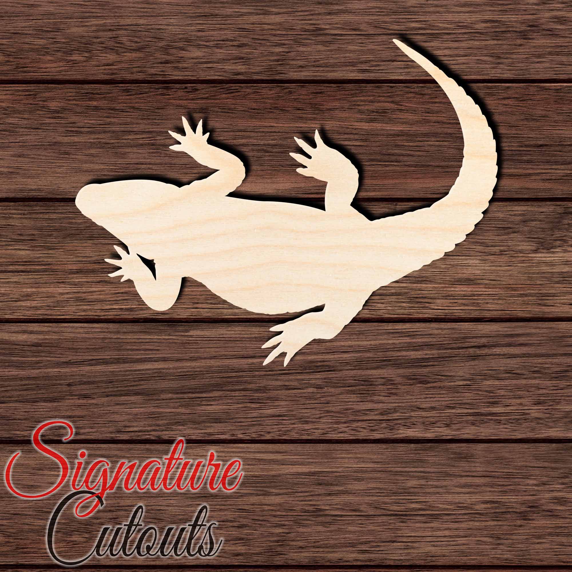 Alligator 002 Shape Cutout – Signature Custom Works