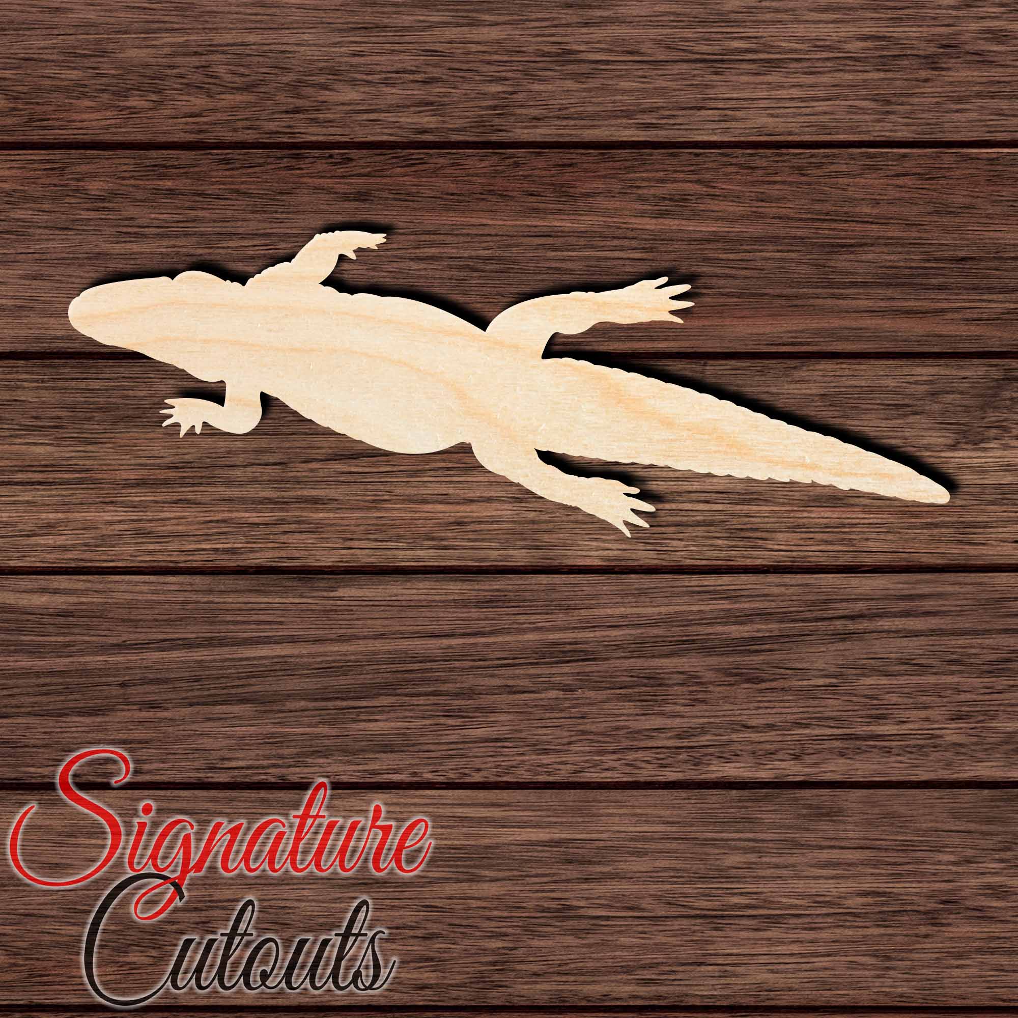 Alligator 003 Shape Cutout