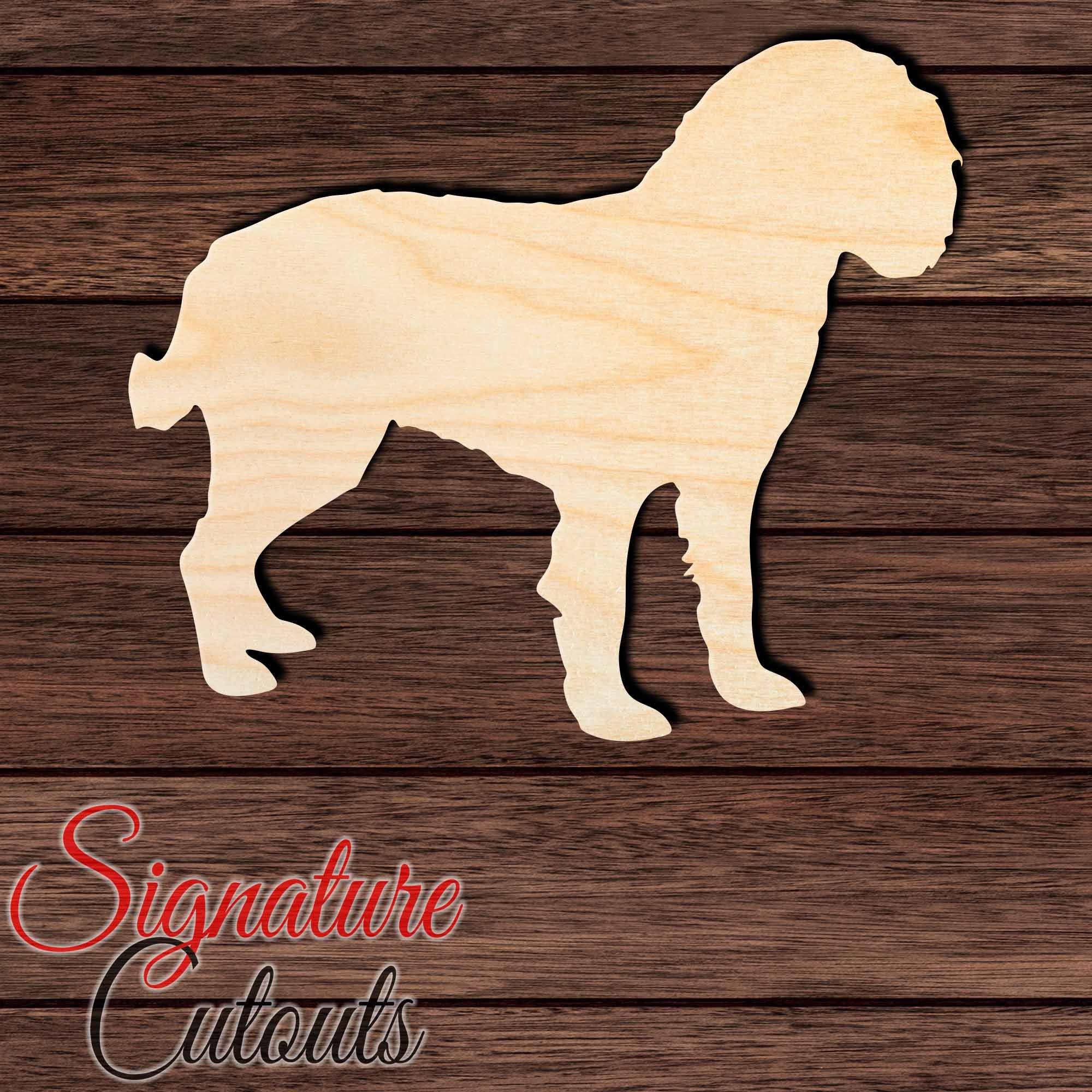 American Water Spaniel Shape Cutout in Wood, Acrylic or Acrylic Mirror - Signature Cutouts