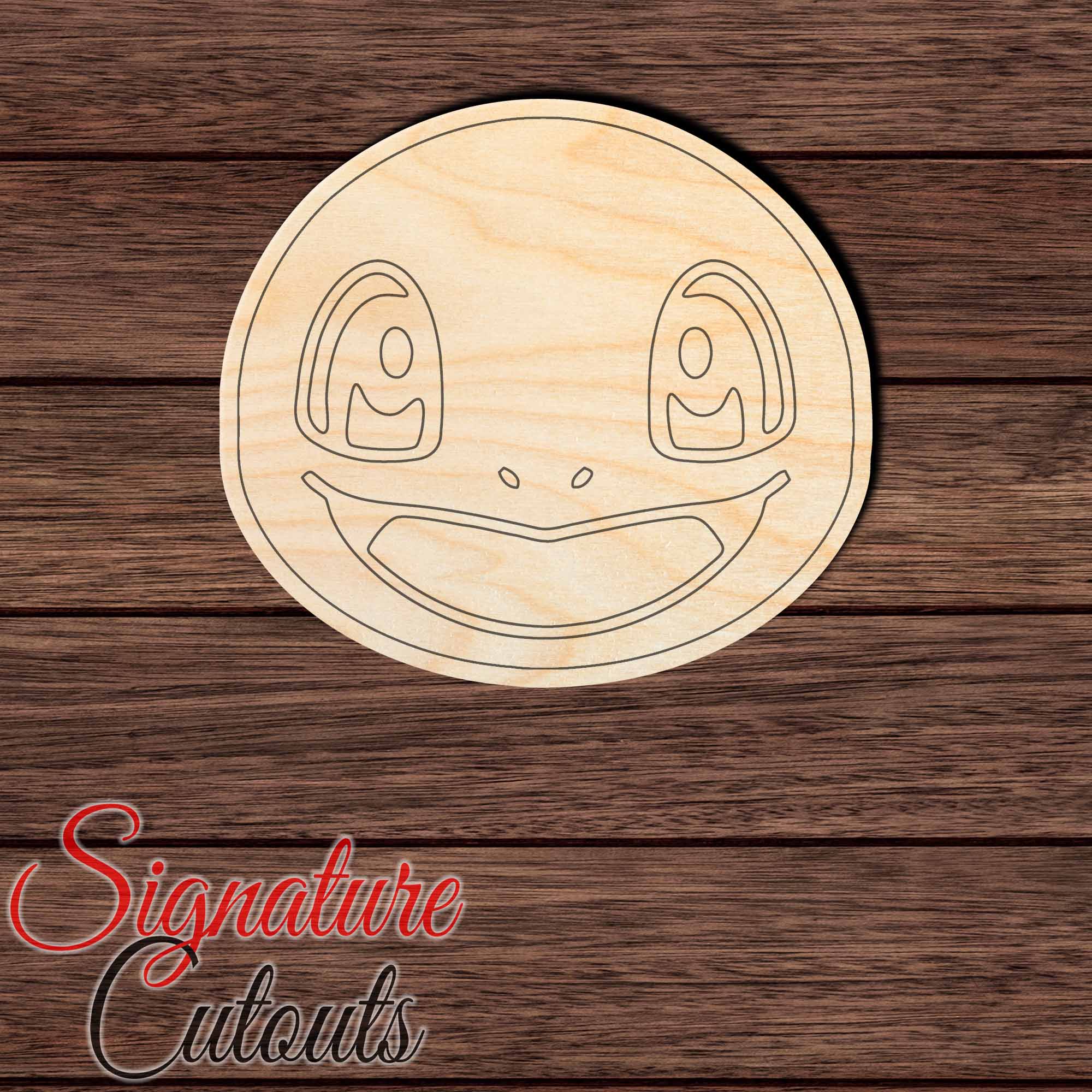 Anime Monster 002 Shape Cutout in Wood, Acrylic or Acrylic Mirror - Signature Cutouts