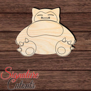 Anime Monster 004 Shape Cutout in Wood, Acrylic or Acrylic Mirror - Signature Cutouts