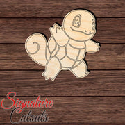 Anime Monster 006 Shape Cutout in Wood, Acrylic or Acrylic Mirror - Signature Cutouts