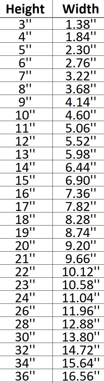 Ankh Symbol 001 Shape Cutout in Wood, Acrylic or Acrylic Mirror - Signature Cutouts