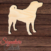 Appenzeller Sennenhunde Shape Cutout in Wood, Acrylic or Acrylic Mirror - Signature Cutouts
