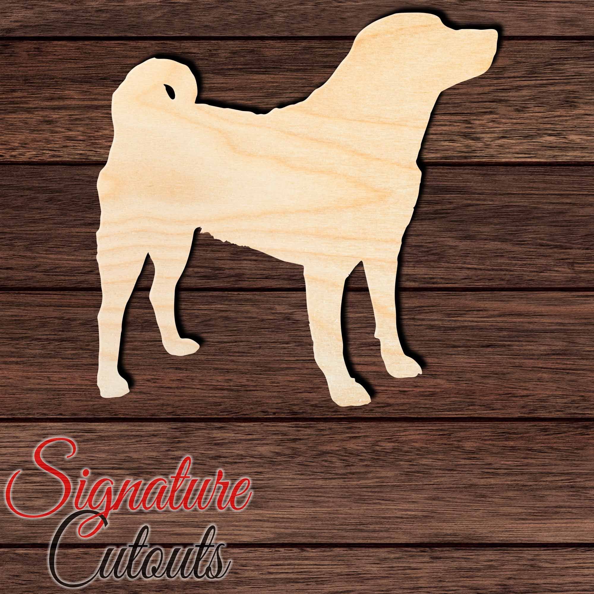 Appenzeller Sennenhunde Shape Cutout in Wood, Acrylic or Acrylic Mirror - Signature Cutouts