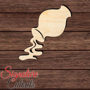 Aquarius 004 Shape Cutout in Wood, Acrylic or Acrylic Mirror - Signature Cutouts