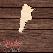 Argentina Shape Cutout in Wood, Acrylic or Acrylic Mirror - Signature Cutouts