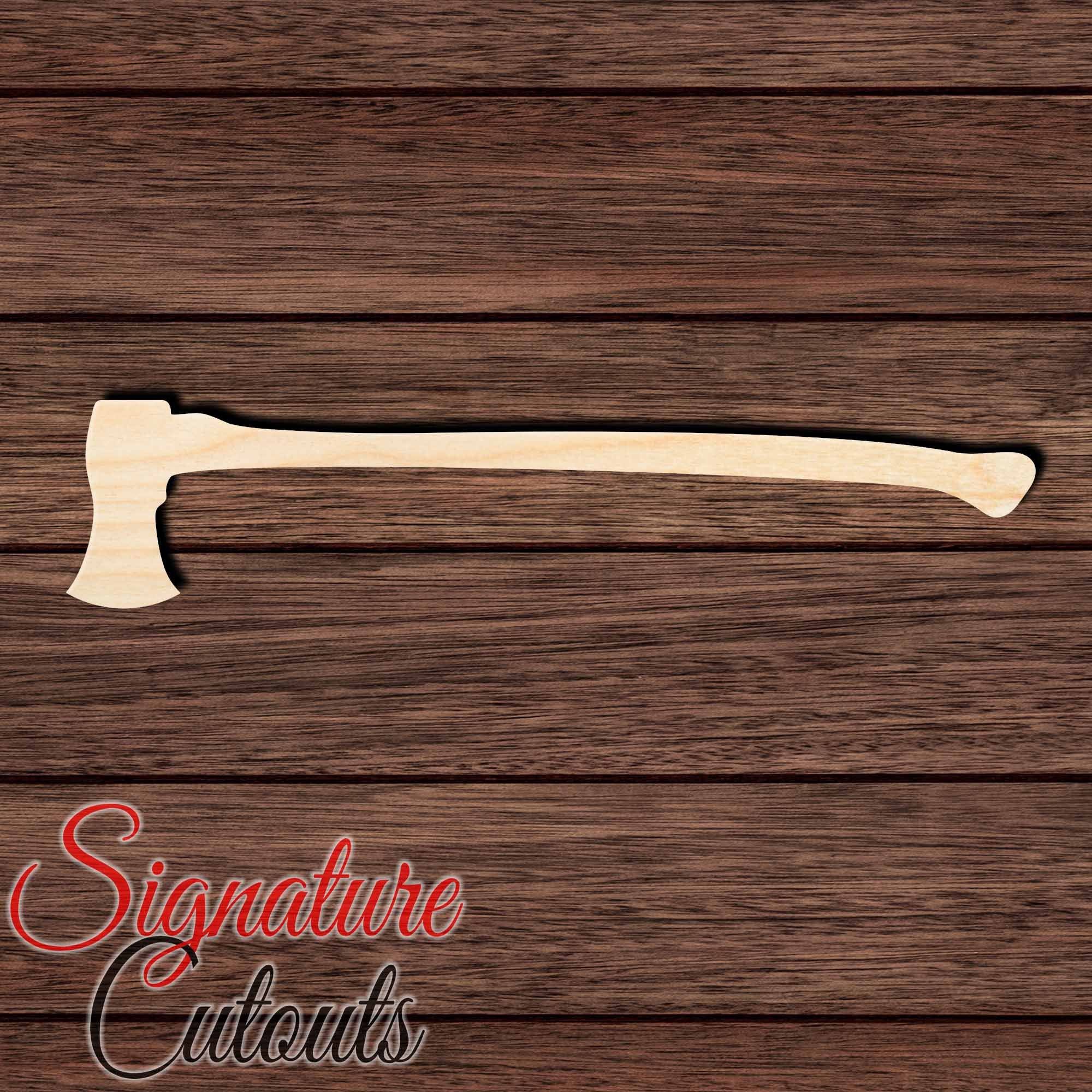 Axe 001 Shape Cutout - Signature Cutouts