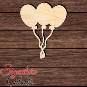 Balloon 001 Shape Cutout in Wood, Acrylic or Acrylic Mirror - Signature Cutouts