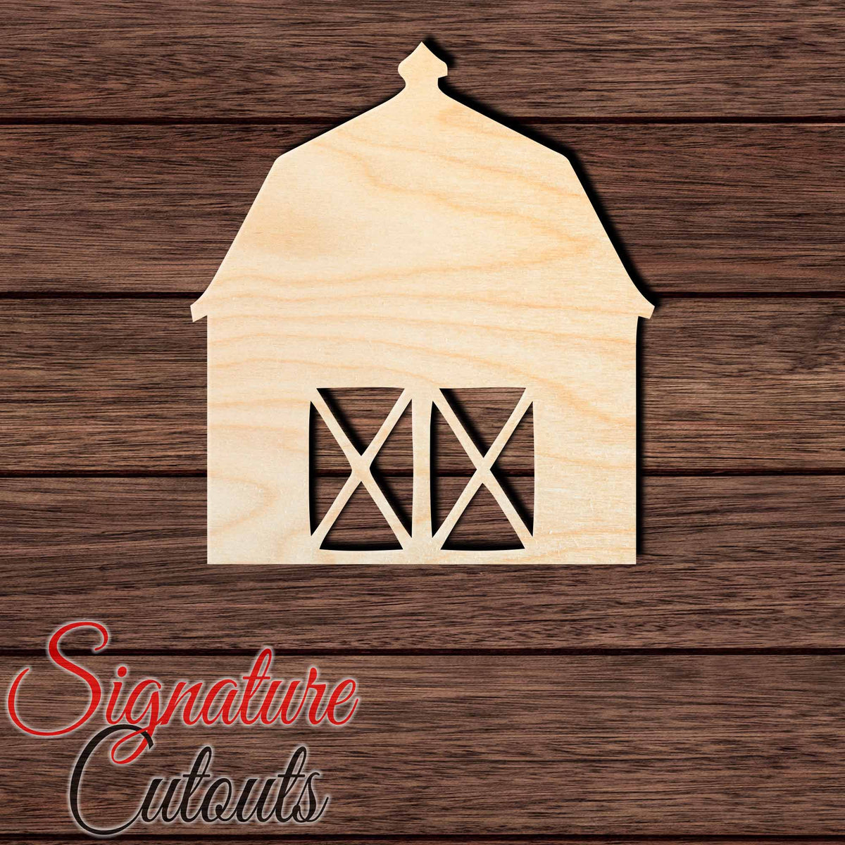 Barn 001 Shape Cutout – Signature Custom Works