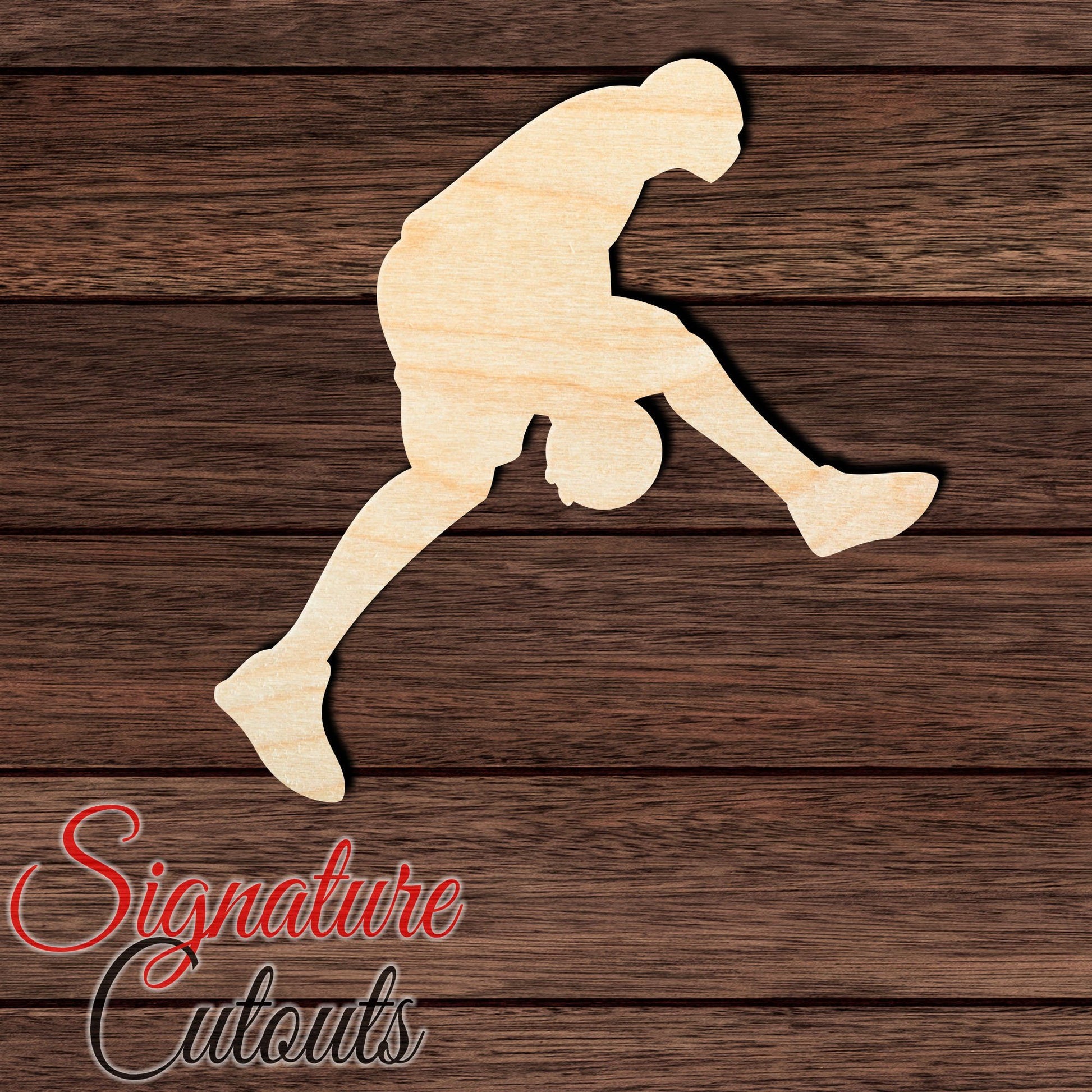 Basketball 008 Shape Cutout in Wood, Acrylic or Acrylic Mirror - Signature Cutouts