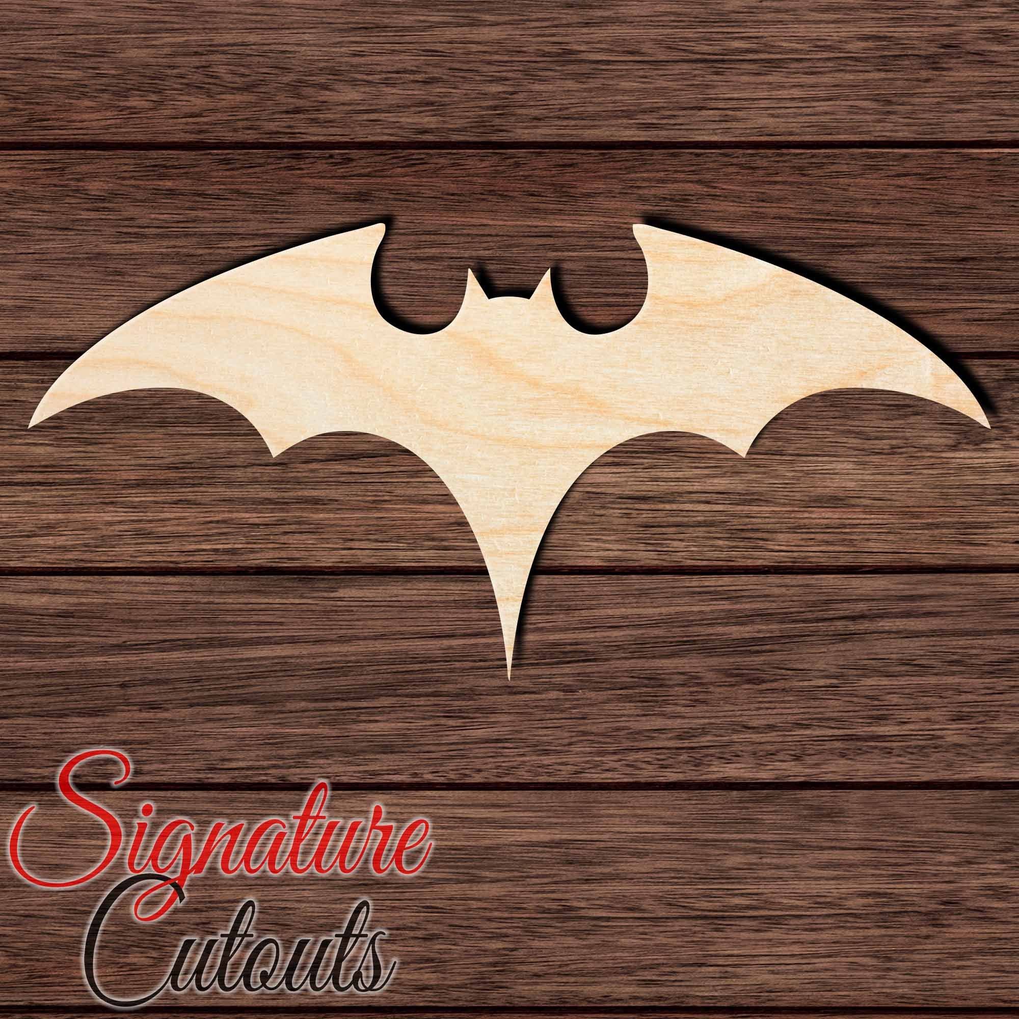 Bat 005 Shape Cutout