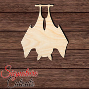Bat 009 Shape Cutout in Wood, Acrylic or Acrylic Mirror - Signature Cutouts