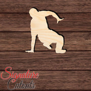 Breakdance Boy 003 Shape Cutout in Wood, Acrylic or Acrylic Mirror - Signature Cutouts