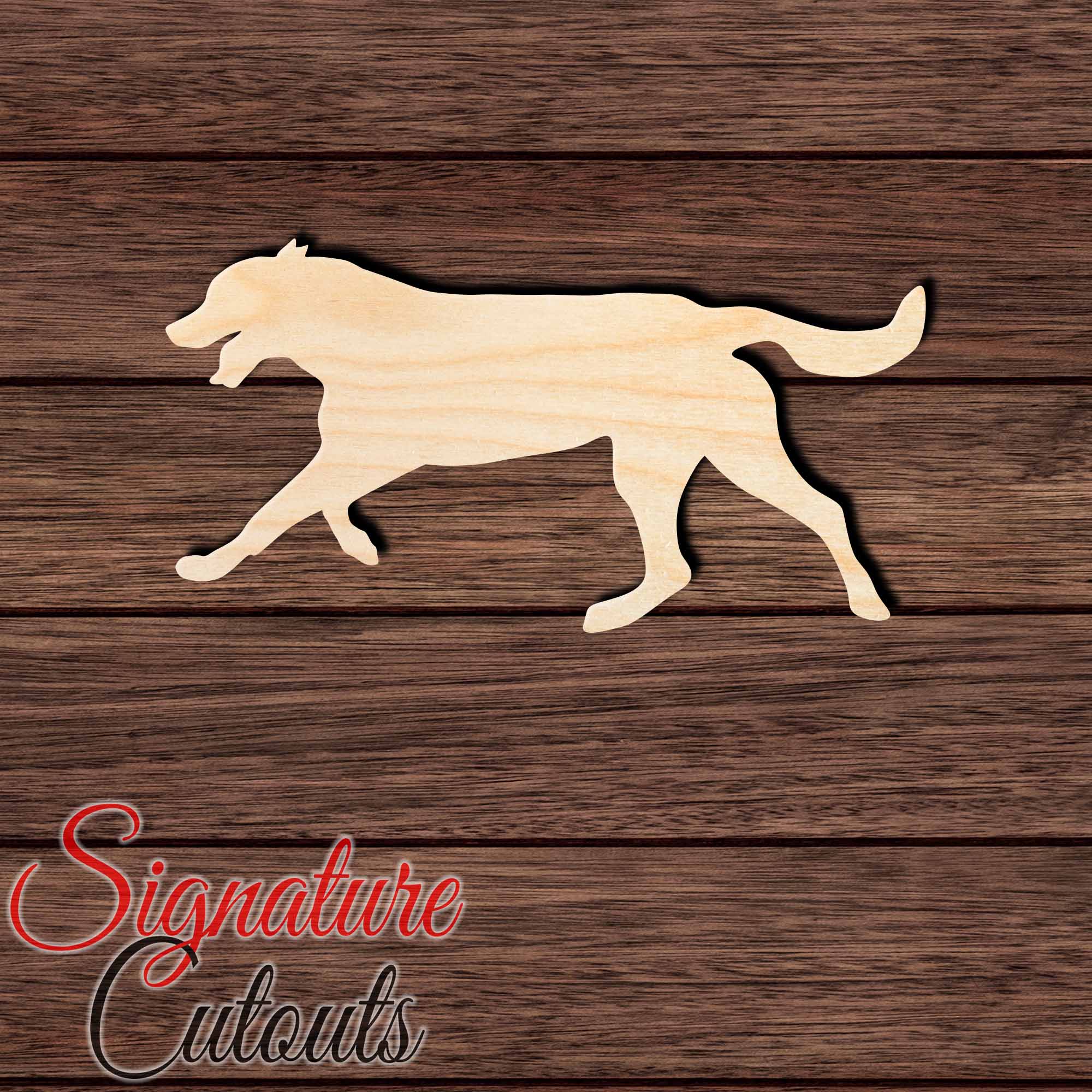 Beauceron 001 Shape Cutout in Wood, Acrylic or Acrylic Mirror - Signature Cutouts