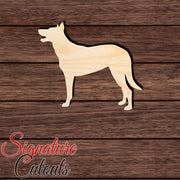 Beauceron 002 Shape Cutout in Wood, Acrylic or Acrylic Mirror - Signature Cutouts