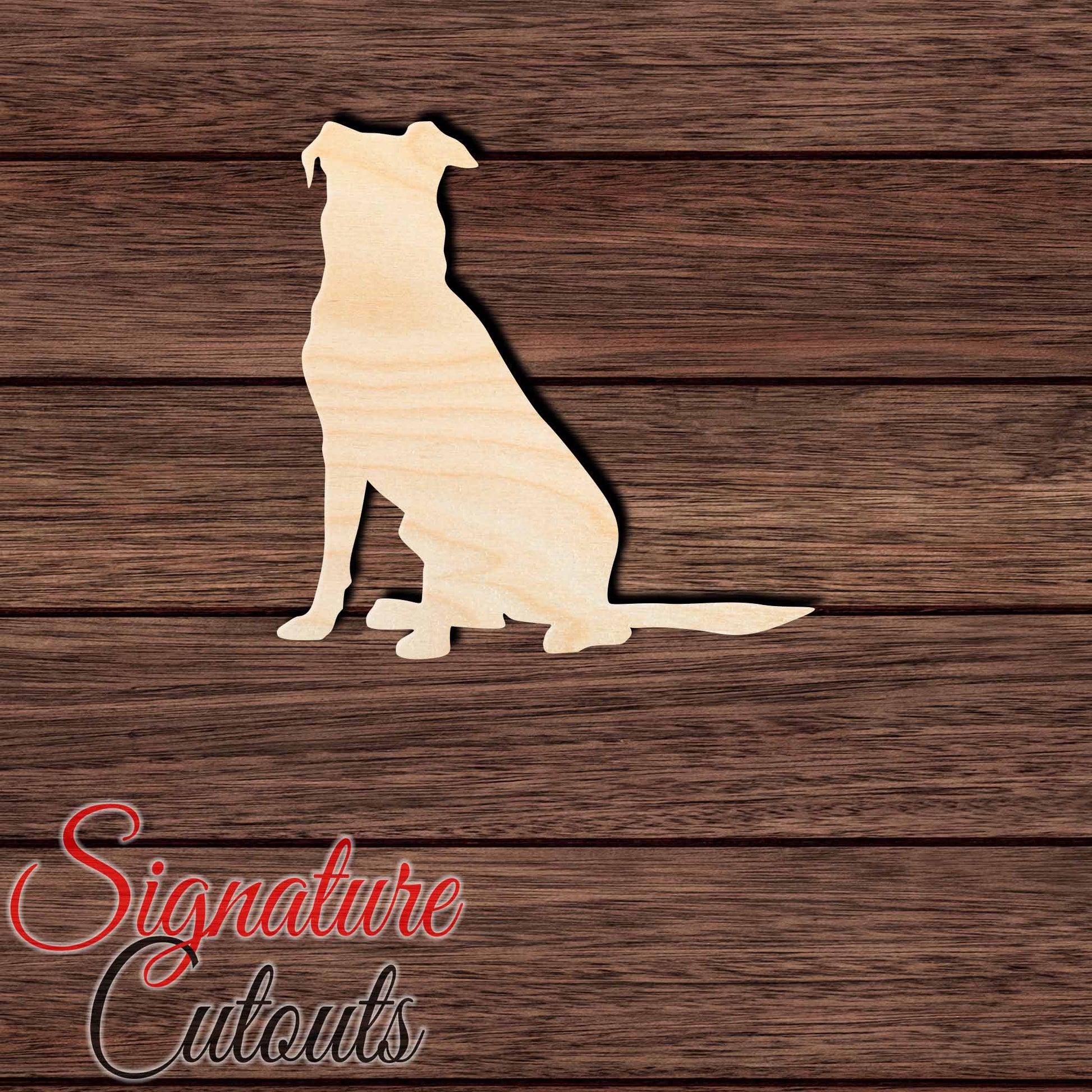 Beauceron 005 Shape Cutout in Wood, Acrylic or Acrylic Mirror - Signature Cutouts
