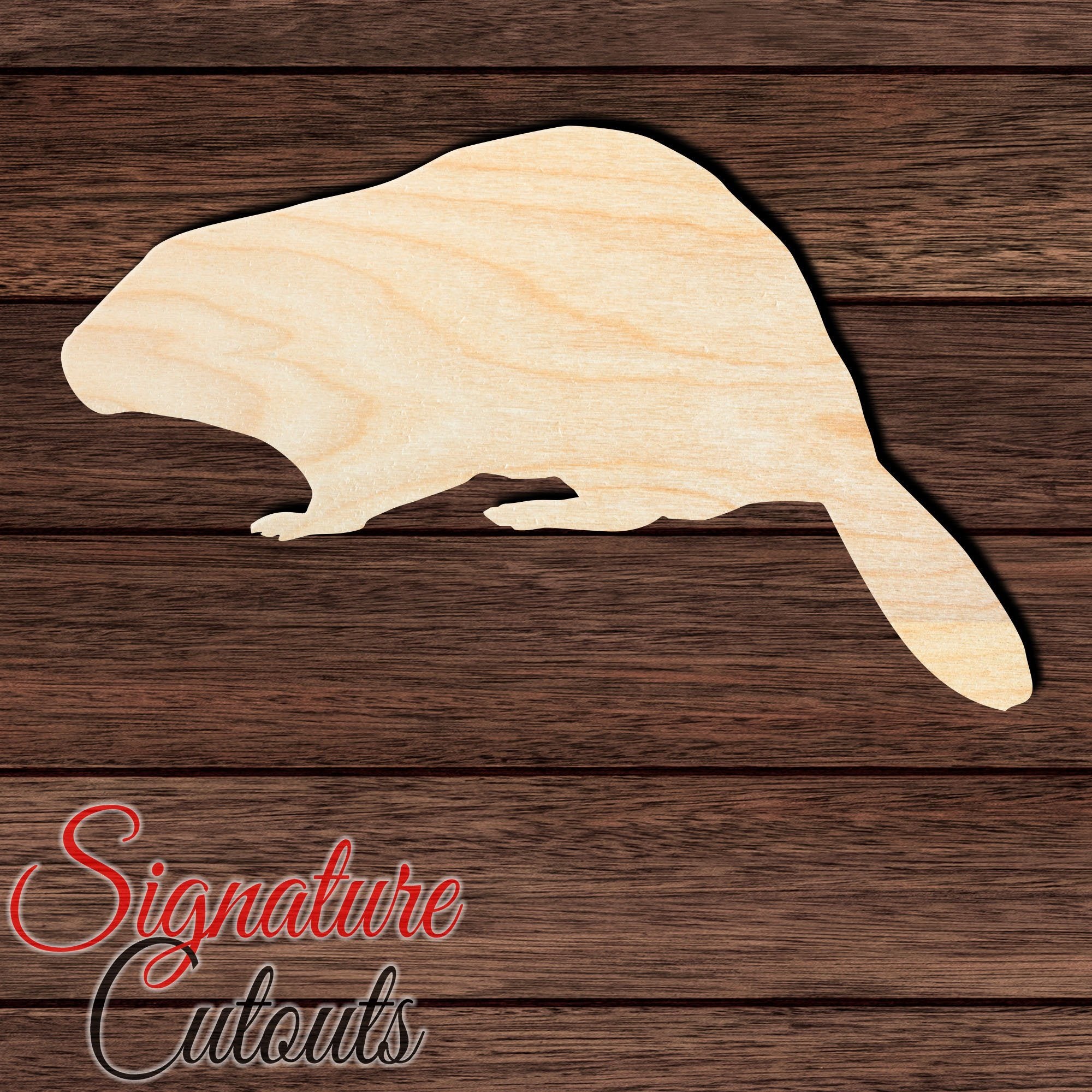 Beaver 001 Shape Cutout – Signature Custom Works