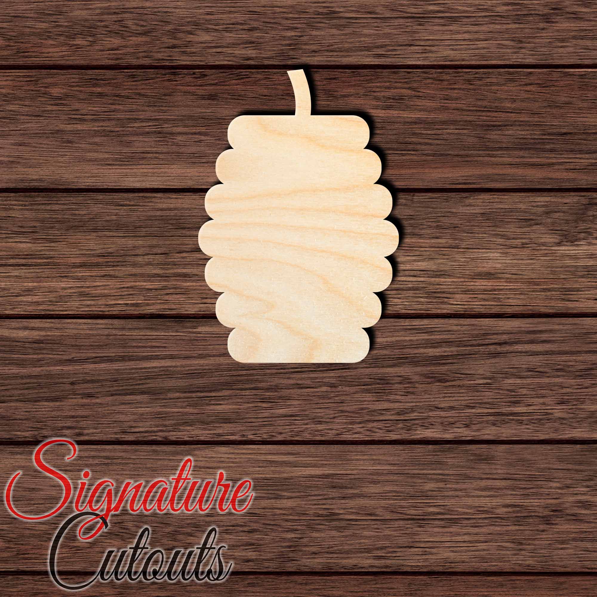 Beehive 002 Shape Cutout in Wood, Acrylic or Acrylic Mirror - Signature Cutouts