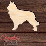 Belgian Tervuran Shape Cutout in Wood, Acrylic or Acrylic Mirror - Signature Cutouts