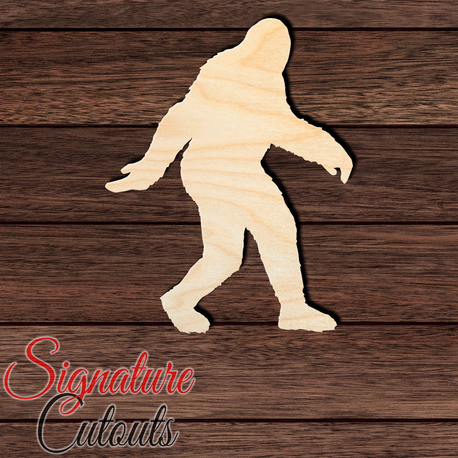Bigfoot 001 Shape Cutout - Signature Cutouts